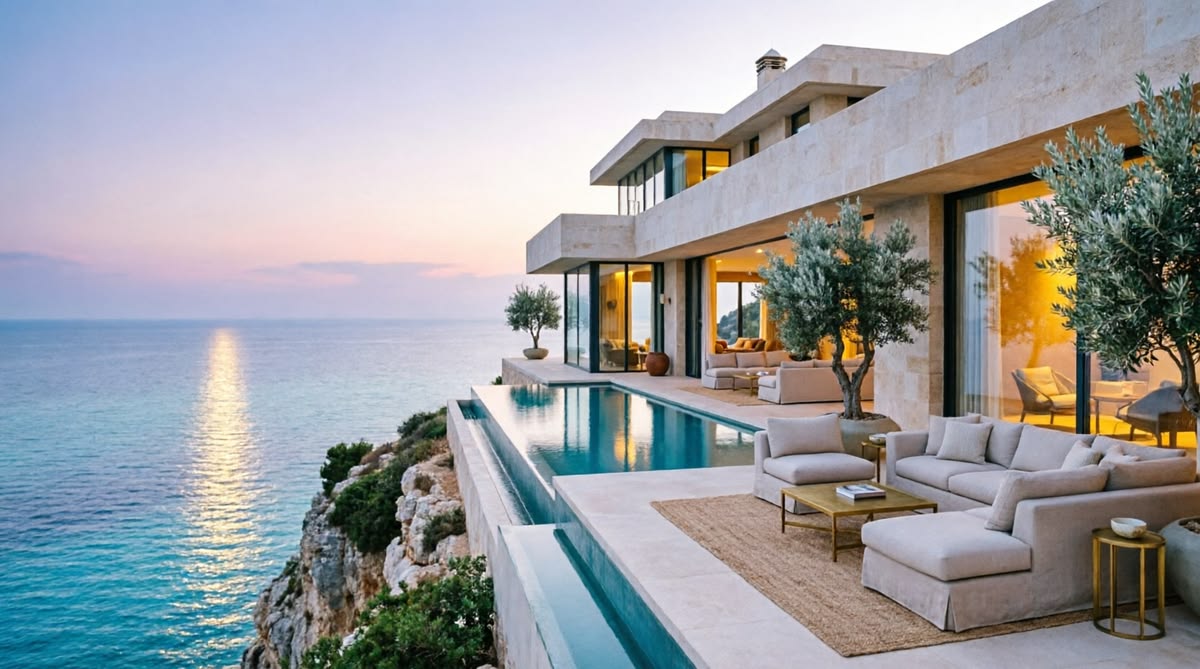 villa moderne de luxe vue mer Côte d'Azur villa moderne de luxe vue mer Côte d'Azur